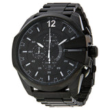Diesel Mega Chief Chronograph Black Dial Men's Watch DZ4283