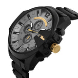 Diesel Mega Chief Men’s Chronograph Black IP Stainless Steel Watch DZ4479