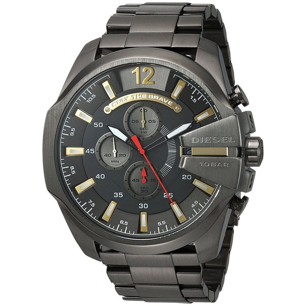 Diesel Mega Chief Men’s Chronograph Gunmetal Stainless Steel Watch DZ4421 DZ4421 - Image 2