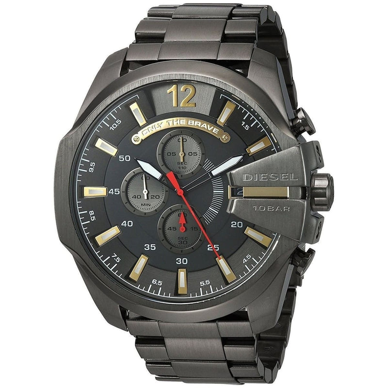 Diesel Mega Chief Men’s Chronograph Gunmetal Stainless Steel Watch DZ4421 DZ4421 - Image 2