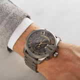 Diesel Mega Chief Men’s Chronograph Gunmetal Stainless Steel Watch DZ4421 DZ4421 - Image 8