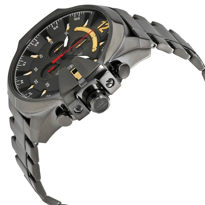 Diesel Mega Chief Men’s Chronograph Gunmetal Stainless Steel Watch DZ4421 DZ4421 - Image 3