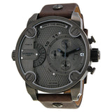 Diesel Only The Brave Chronograph Dual Time Zone Dial Men's Watch #DZ7258 - Watches of Australia