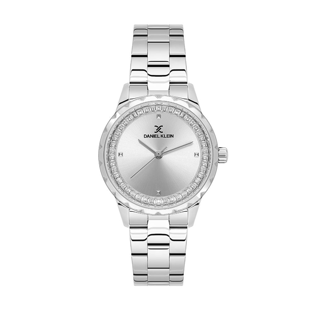 Daniel Klein Silver Watch DK.1.13897-1