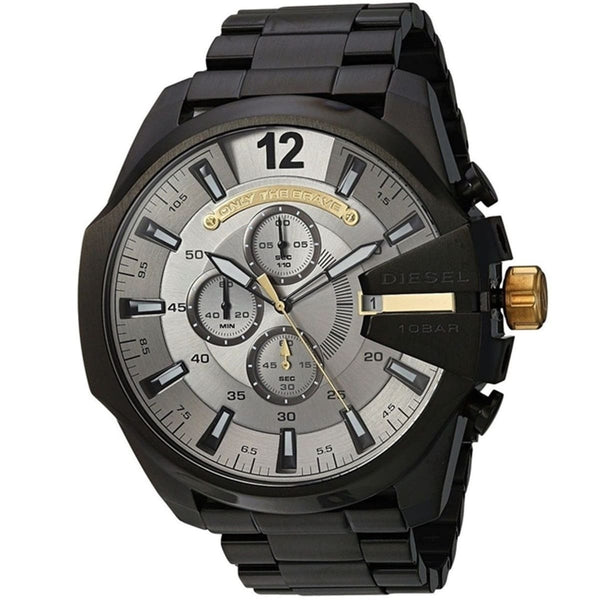 Diesel Mega Chief Men’s Chronograph Black IP Stainless Steel Watch DZ4479 DZ4479 - Image 2