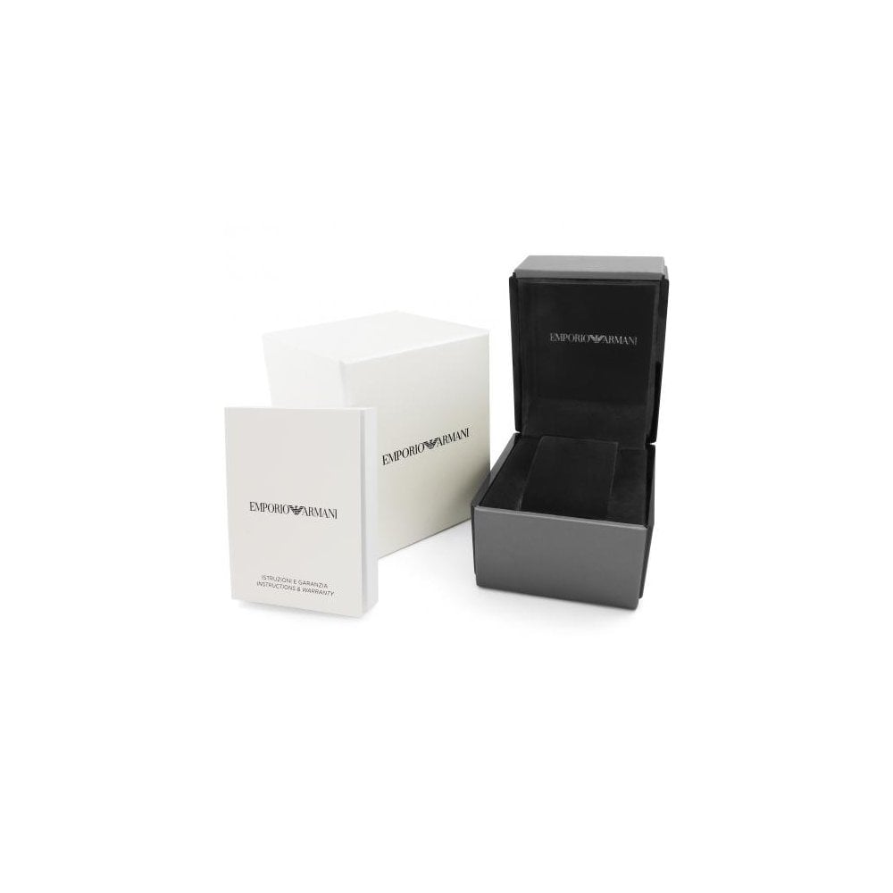 Emporio Armani AR0143 watch packaging and presentation boxes