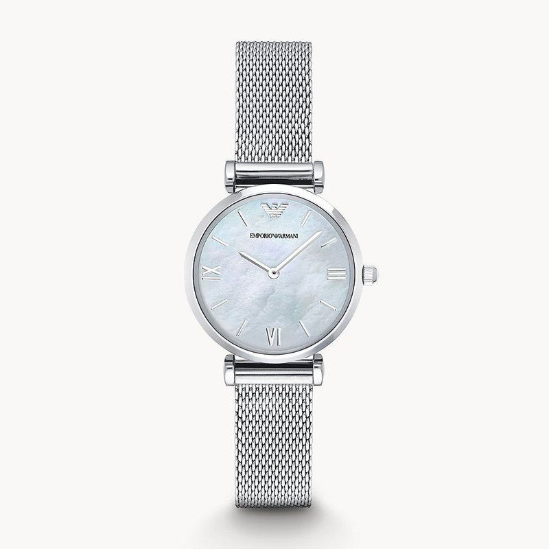 Emporio Armani Silver Ladies Watch - AR1955 AR1955 - Image 1