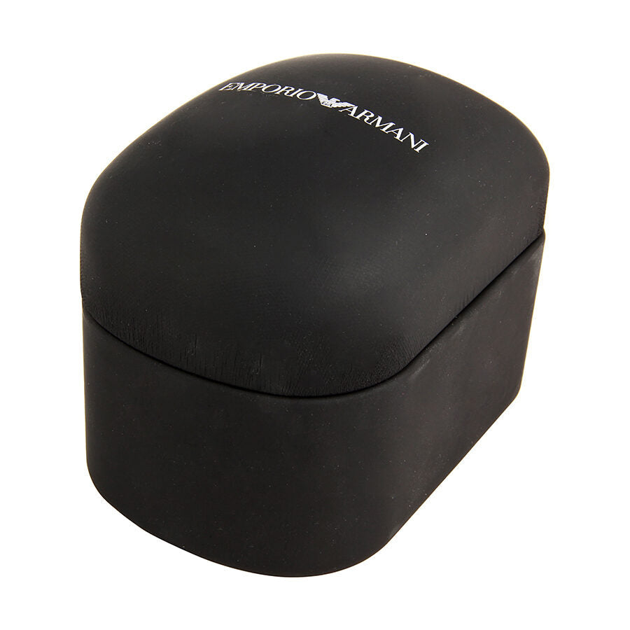 Emporio Armani watch presentation box with branded logo