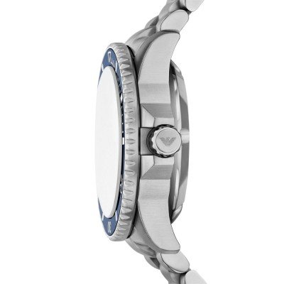 Emporio Armani Sea Explorer Automatic Multicolored Stainless Steel Watch  AR60090