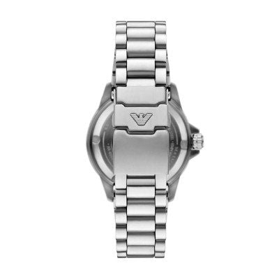 Emporio Armani Sea Explorer Automatic Multicolored Stainless Steel Watch  AR60090