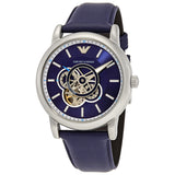 Emporio Armani Chronograph Automatic Blue Dial Men's Watch #AR60011 - Watches of Australia