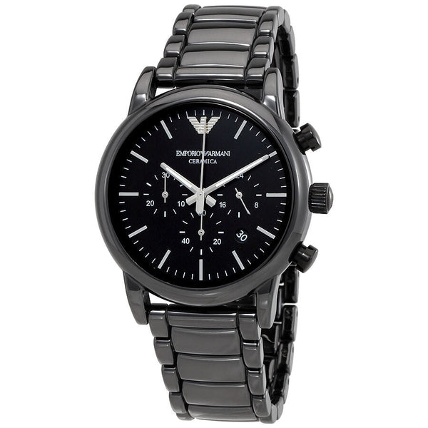 Emporio Armani Chronograph Black Dial Men's Watch AR1507 - Watches of Australia