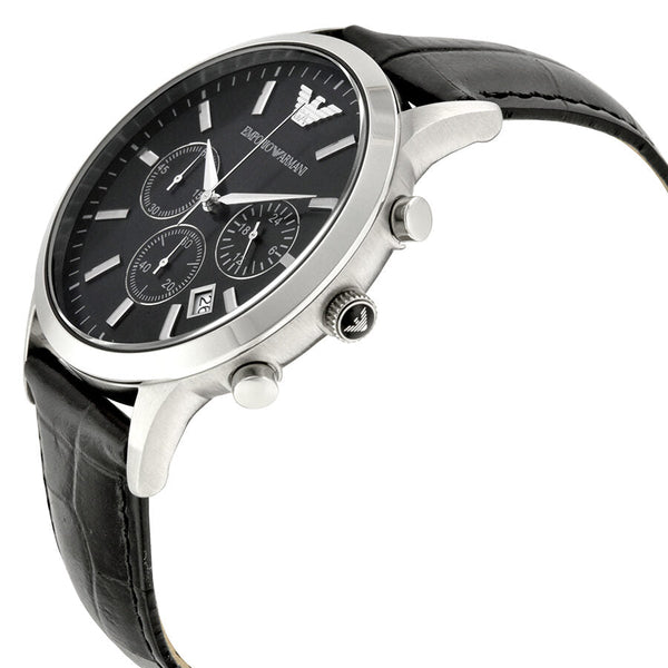 Emporio Armani Chronograph Black Dial Men's Watch #AR2447 - Watches of Australia #2