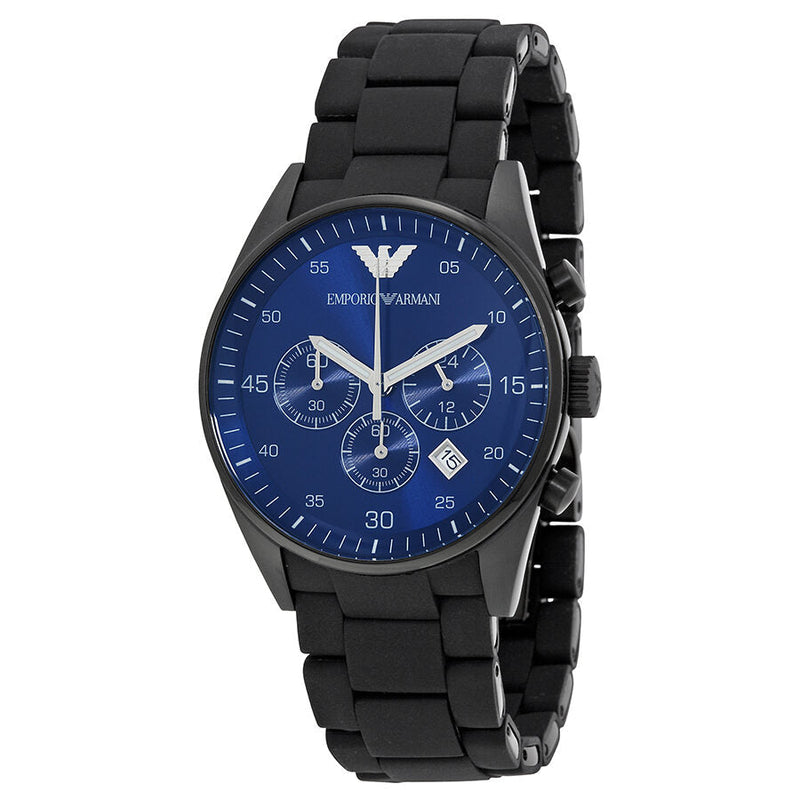 Emporio Armani Chronograph Blue Dial Men's Watch #AR5921 - Watches of Australia