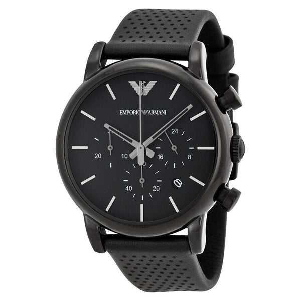 Emporio Armani Classic Chronograph Black Dial Men's Watch #AR1737 - Watches of Australia