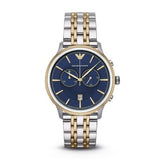 Emporio Armani Classic Chronograph Blue Dial Men's Watch #AR1847 - Watches of Australia