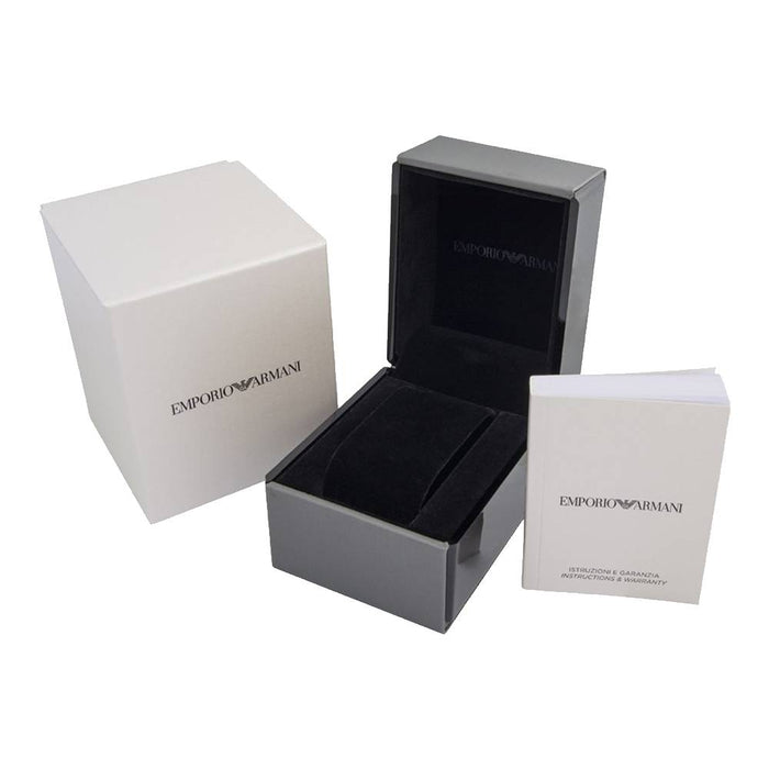 Emporio Armani Classic Leather Strap Men’s Watch AR0154 - Watch