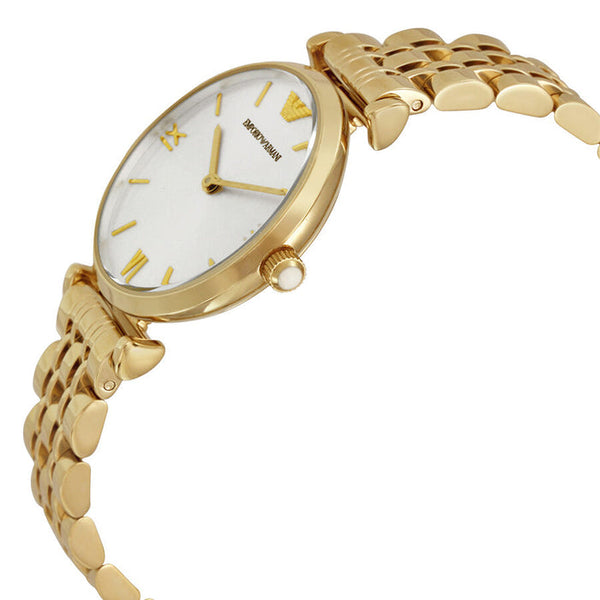 EMPORIO ARMANI Classic Gold-tone Ladies Watch AR1877 (DEFECT)