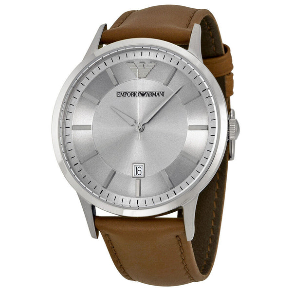 Emporio Armani Classic Silver Dial Men's Watch AR2463 - Watches of Australia