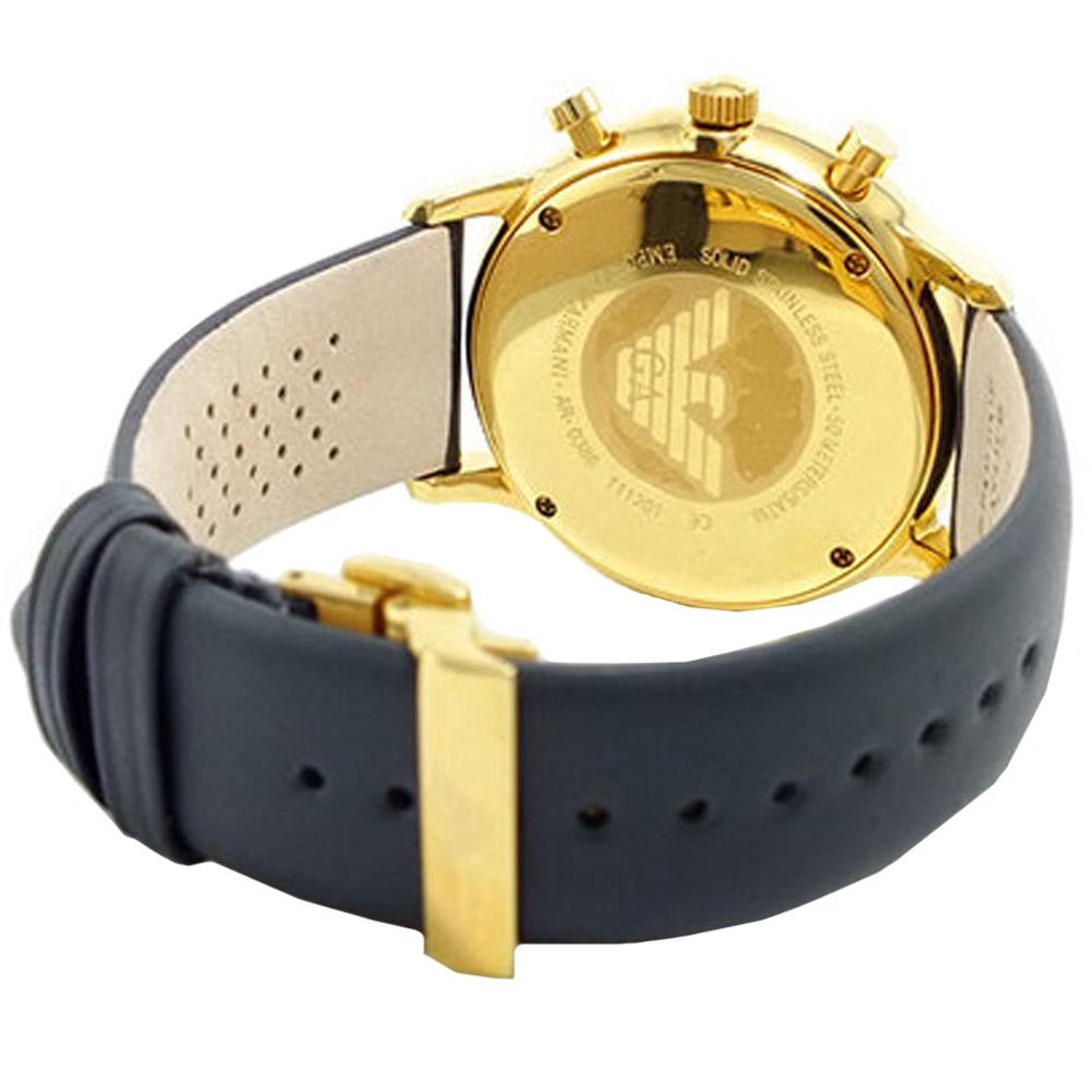 Emporio Armani Gianni Leather Men's Watch AR0386