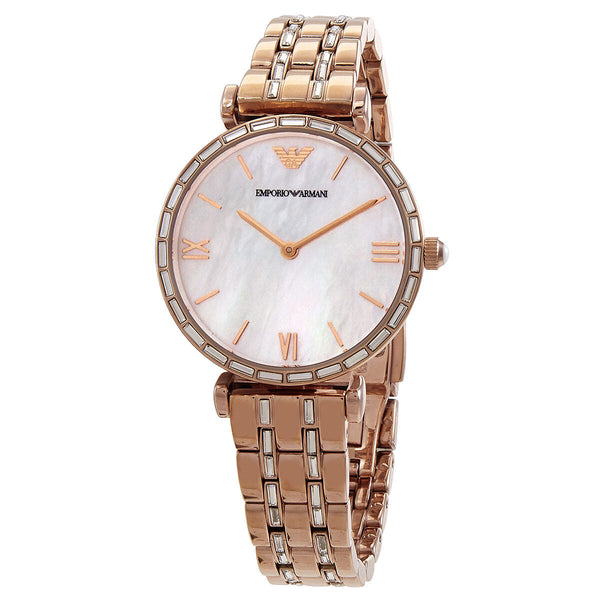 Emporio Armani Gianni T-Bar Quartz Ladies Watch #AR11294 - Watches of Australia