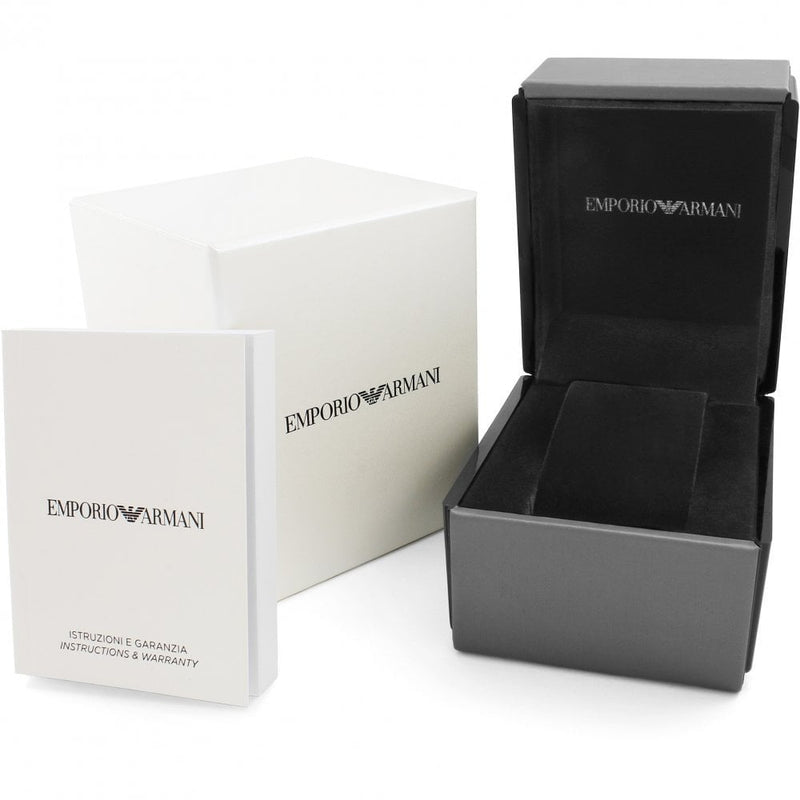 Emporio Armani Classic Chronograph Silver Dial Men's Watch AR2432 - Watches of Australia #6