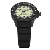 Emporio Armani Sea Explorer Automatic Black Silicone Watch ar60085
