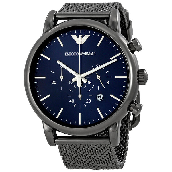 Emporio Armani Sport Chronograph Blue Dial Men's Watch #AR1979 - Watches of Australia