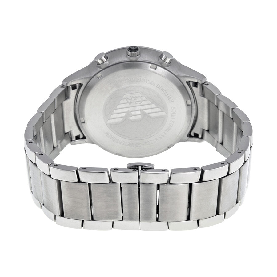 Emporio Armani Sportivo Chronograph Black Dial Steel Men's Watch AR2460