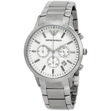 Emporio Armani Sportivo Chronograph Cream Dial Men's Watch #AR2458 - Watches of Australia