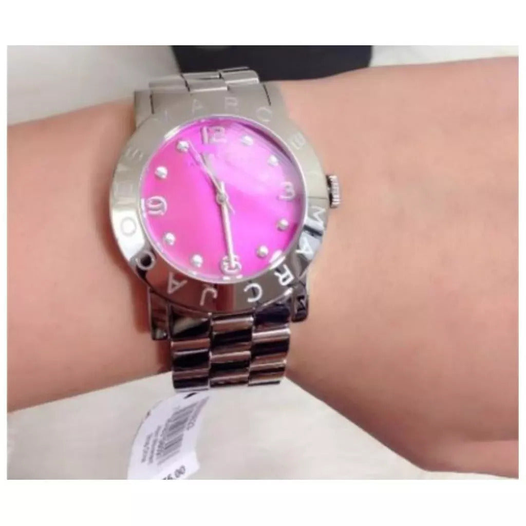 Marc By Marc Jacobs Amy Pink Women's Steel Classic Watch MBM8623 - Watches of Australia #3