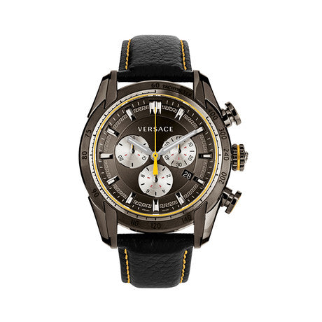 Versace V-Ray Chronograph Grey Dial Men's Watch  VDB020014 - The Watches Men & CO