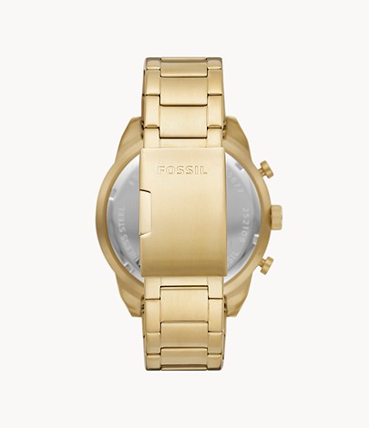Fossil Bronson Gold Men’s Watch FS5877 - Watch