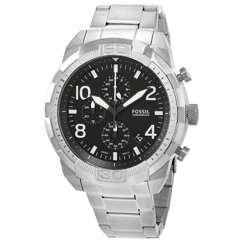 Fossil Chronograph Quartz Black Dial Men's Watch #FS5710 - Watches of Australia