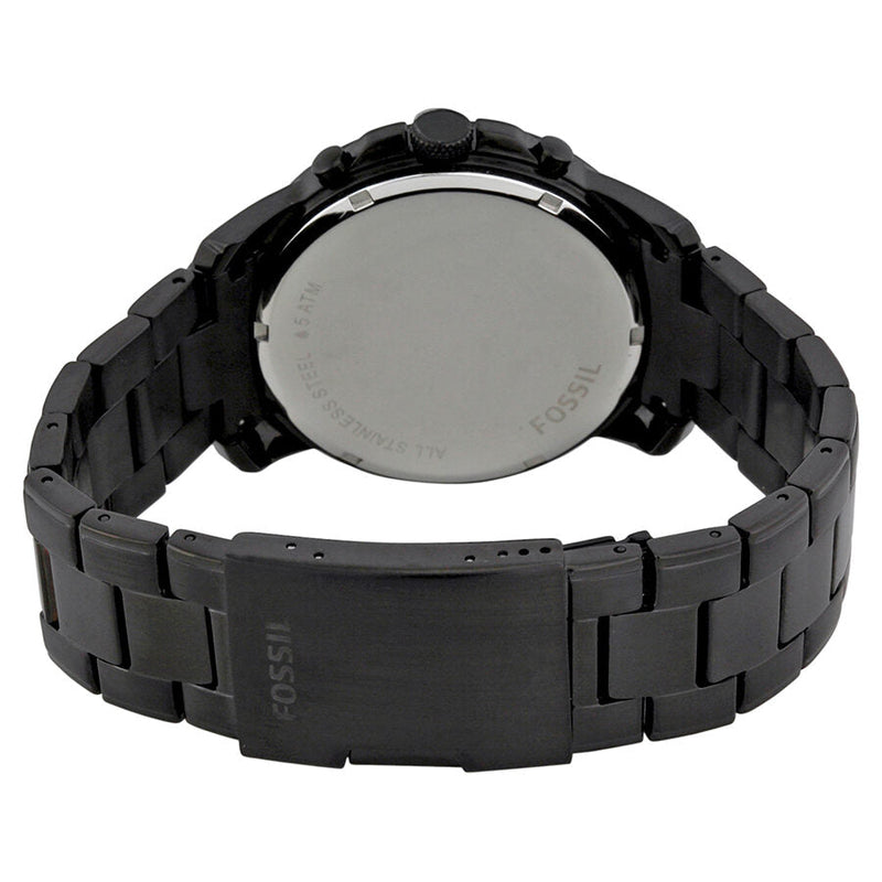 Fossil Grant Chronograph Black Dial Black-plated Men's Watch FS4832 - Watches of Australia #3