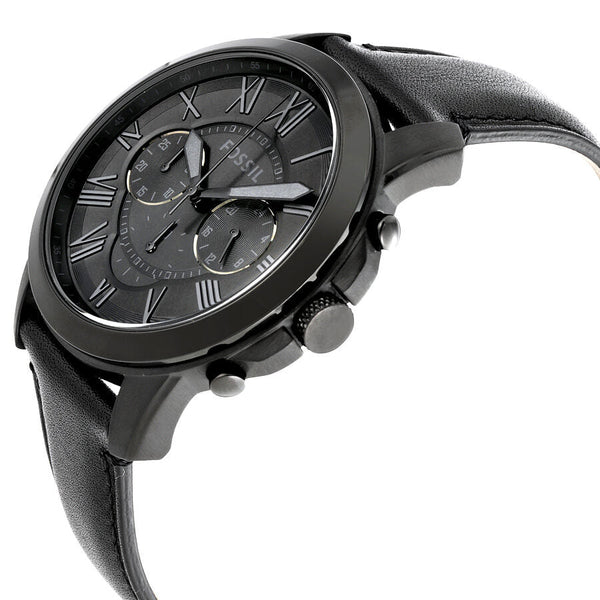 Fossil Grant Chronograph Black Dial Men's Watch FS5132 - Watches of Australia #2