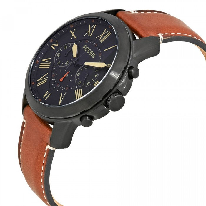 Fossil Grant Chronograph Black Dial Men’s Watch FS5241 - Watch