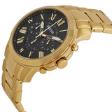 Fossil Grant Chronograph Brown Dial Gold-tone Men's Watch FS4815 - Watches of Australia #2