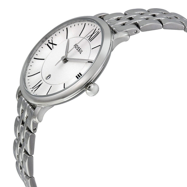 Fossil Jacqueline Silver Dial Stainless Steel Ladies Watch #ES3433 - Watches of Australia #2