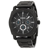 Fossil Machine Chronograph Black Ion-plated Men's Watch FS4552 - Watches of Australia