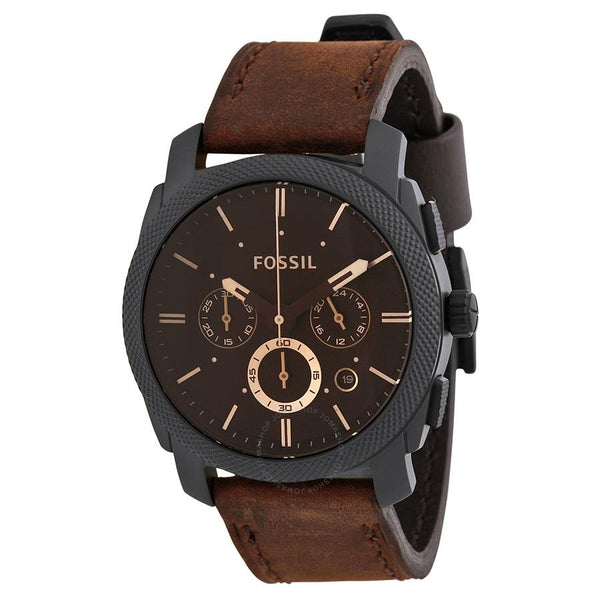 Fossil Machine Chronograph Brown Dial Men's Watch  FS4656 - Watches of Australia