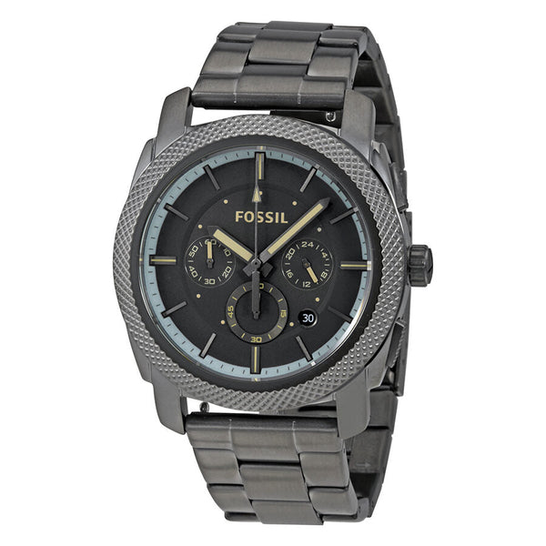 Fossil Machine Gunmetal Dial Men's Chronograph Watch FS5172 - Watches of Australia