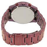 Fossil Perfect Boyfriend GMT Multi-Function Wine Dial Ladies Watch ES4110 - Watches of Australia #3