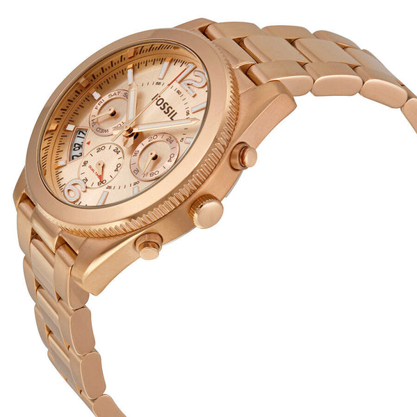 Fossil Perfect Boyfriend Multifunction Rose Dial Ladies Watch ES3885 - Watches of Australia #2