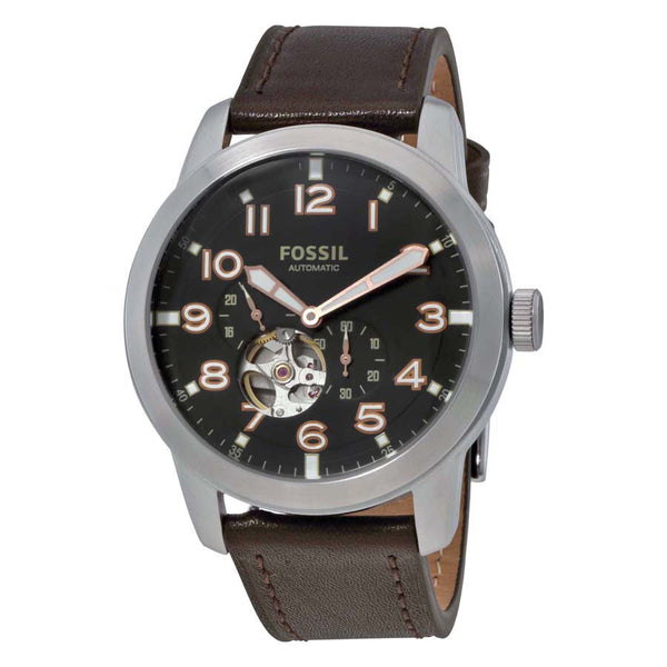 Fossil Pilot 54 Automatic Black Dial Men's Watch ME3118 - Watches of Australia