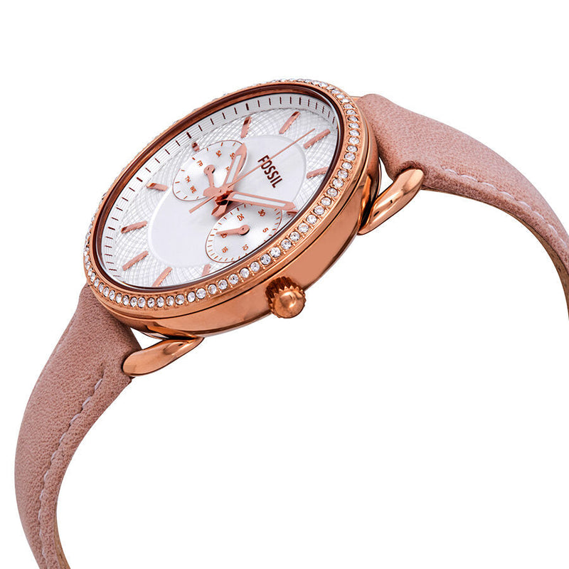 Fossil Tailor Quartz Crystal Silver Dial Ladies Watch ES4393 - Watches of Australia #2