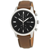 Fossil Townsman Chronograph Black Dial Men's Watch FS5280 - Watches of Australia