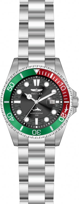 Invicta Pro Diver Quartz Black Dial Exclusive 43mm Men's Watch 44706