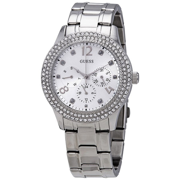 Guess Bedazzle Ladies Multifunction Watch W1097L1 - The Watches Men & CO