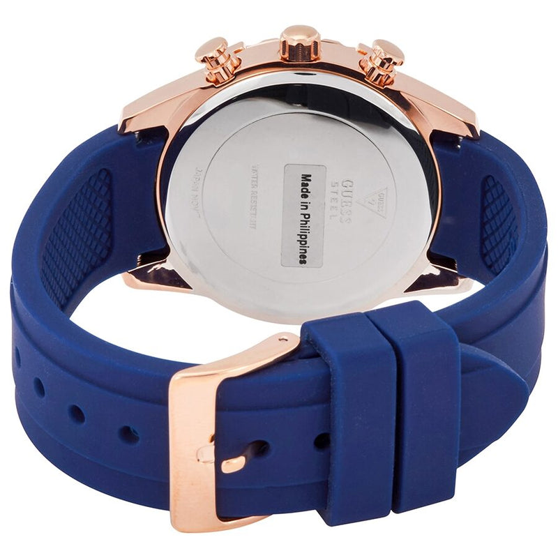 Guess Catalina Quartz Blue Dial Blue Silicone Ladies Watch W0562L3 - The Watches Men & CO #3